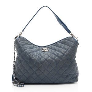 Chanel Caviar Leather French Riviera Hobo